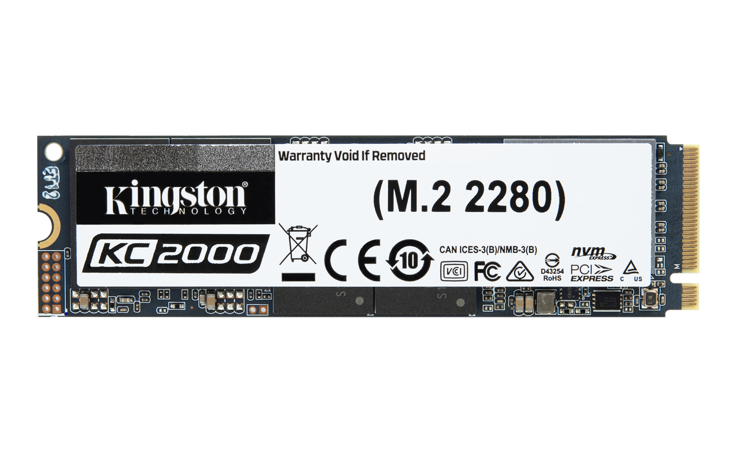 1 TB Kingston KC2000 SSD 3D TLC M 2 2280 NVMe