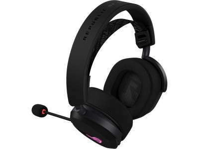 Asus ROG Pelta Trådlöst Gamingheadset (svart) 2,4 GHz, Bluetooth, RGB, USB-C#4