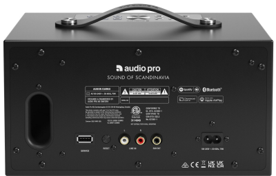 Audio Pro C5 MKII högtalare BT+Wifi (svart)#3