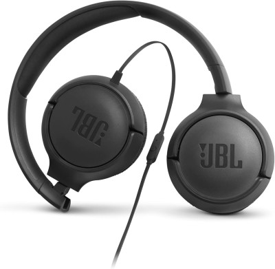 JBL Tune 500 JBLT500BLK Hörlurar, Svart#3