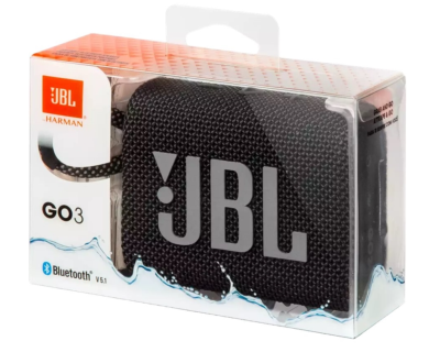 JBL Go 3 - Högtalare - för bärbar användning - trådlös - Bluetooth - 4.2 Watt - svart#2