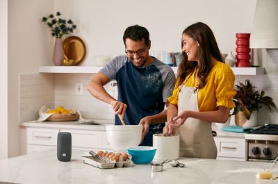 JBL Link Portable Wi-Fi högtalare med laddningsstation (svart)#6