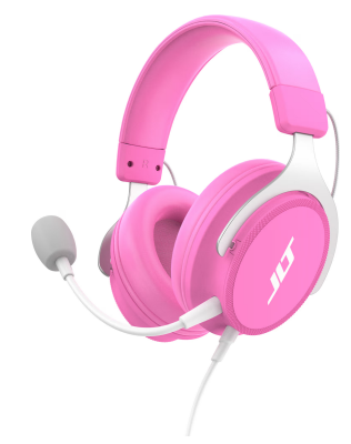 JLT Aero gamingheadset (pink)