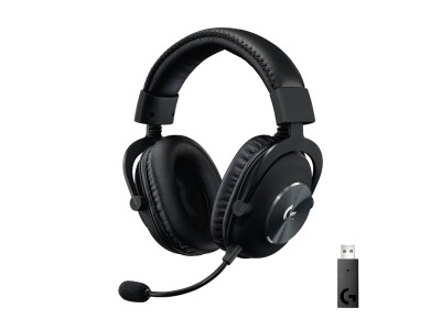 Logitech G Pro X Lightspeed, Surround 7.1 - Svart