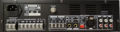 Mixerförstärkare, 120 W RMS (100 V linje). MP3/USB/SD/Bluetooth/DAB+#2