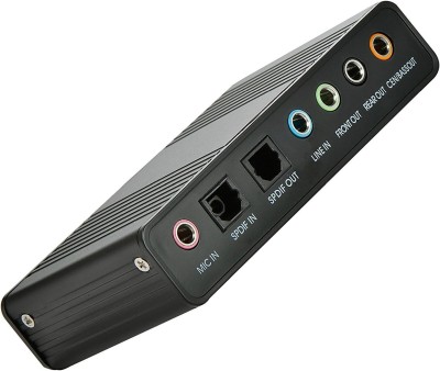 Externt Ljudkort 6 kanals, USB 2.0, extern 5.1
