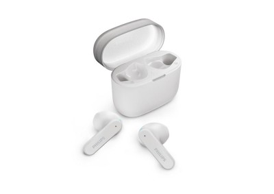 Philips TAT2139BK/00 True Wireless Bluetooth In-Ear hörlurar, Vita