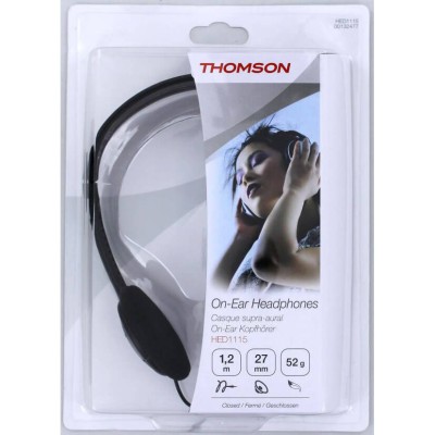 Thomson Hörlur HED1115 On-ear, Svart#2