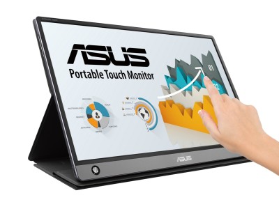 15.6" Asus MB16AMT ZenScreen Portable USB-C Monitor Touch, Full HD IPS 1920x1080, USB-C powered, högtalare#3