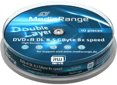 MediaRange 10x DVD+R DL 8.5GB