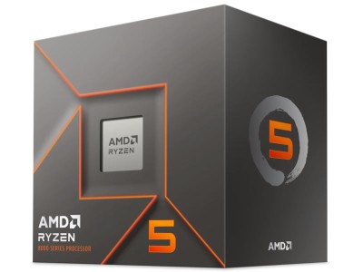 AMD Ryzen 5 8400F 6-Core 12-Thread (65W), 4,2/4,7 GHz, 22 MB cache, Socket AM5, boxad med Wraith Stealth-kylare