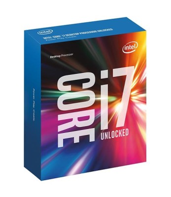 Intel Core i7-6700K Quad (95W), 4,0 GHz (4,2 GHz Turbo), LGA1151, HD Graphics 530, 8 MB cache, Skylake, boxad utan fläkt