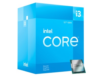 Intel Core i3-12100 4-Core 8-Thread (60W), 3,3/4,3 GHz, LGA1700, UHD Graphics 730, 12 MB cache, boxad med Laminar RM1 kylare