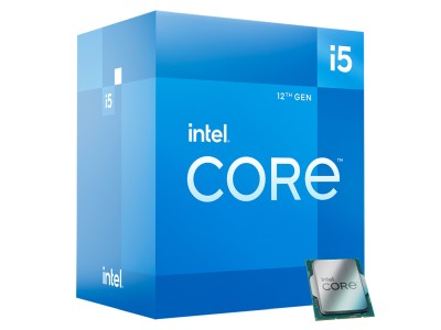 Intel Core i5-12400 6-Core 12-Thread (65W), 2,5/4,4 GHz, LGA1700, UHD Graphics 730, 12 MB cache, boxad med Laminar RM1 kylare