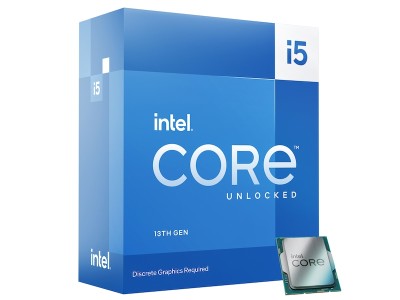 Intel Core i5-13600KF 14-Core 20-Thread (125W), 2,6/5,1 GHz, LGA1700, 20 MB cache, boxad utan kylare