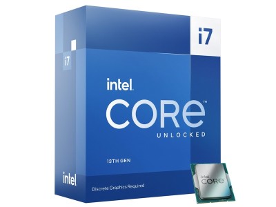 Intel Core i7-13700KF 16-Core 24-Thread (125W), 2,5/5,4 GHz, LGA1700, 24 MB cache, boxad utan kylare