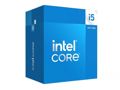 Intel Core i5-14400F RN47 10-Core 16-Thread (65W), 2,5/4,7 GHz, LGA1700, 20 MB cache, boxad med Laminar RM1 kylare