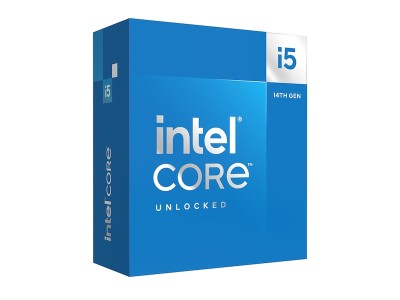 Intel Core i5-14600K 14-Core 20-Thread (125W), 3,5/5,3 GHz, LGA1700, UHD Graphics 770, 20 MB cache, boxad utan kylare