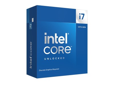 Intel Core i7-14700KF 20-Core 28-Thread (125W), 3,4/5,6 GHz, LGA1700, 28 MB cache, 14th gen, boxad utan kylare