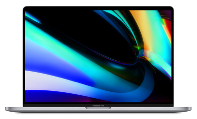 Apple MacBook Pro 16 tum, Intel 8-Core i9 2,4 GHz, 32 GB minne, 2 TB SSD, AMD Radeon Pro 5500M 8 GB - Rymdgrå