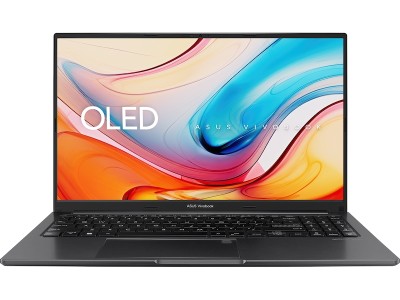 Asus Vivobook 15 OLED D1505YA-L1354W, 15.6" Full HD OLED, AMD Ryzen 5 7430U, 16 GB, 512 GB PCIe SSD, WiFi 6E, bakbelyst tangentbord, Win11