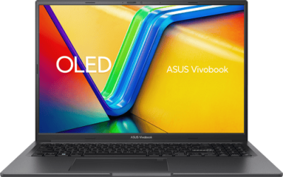 Asus VivoBook 16X K3605VV-MX144X, 16" 3.2K OLED, Intel Core i7-13900H, 32 GB, 1 TB PCIe SSD, GeForce RTX4060, WiFi 6E, bakbelyst tangentbord, Win11