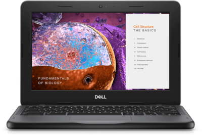 Dell Chromebook 3110, 11.6" HD TN matt, Intel Celeron N4500, 4 GB, 64 GB eMMC, WiFi 6, Chrome OS