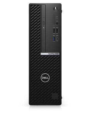 Dell Optiplex 5090 SFF, Intel Core i5-10505, 8 GB, 256 GB PCIe SSD, DVDRW, Win10 Pro, inkl. tangentbord och mus, 3 års på-platsen-garanti