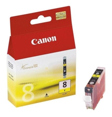 Canon CLI-8Y, Gul, 13 ml, 420 sidor