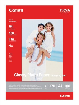 Canon GP-501 Glossy Photo Paper, A4, 170g, 100 ark