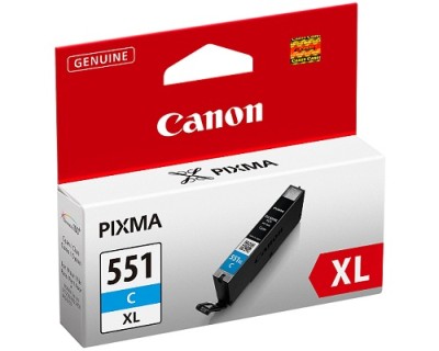 Canon CLI-551C XL, Cyan 11 ml, 665 sidor
