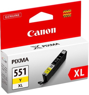 Canon CLI-551Y XL, Gul 11 ml