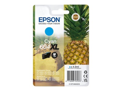 Epson 604XL Cyan 350 sidor