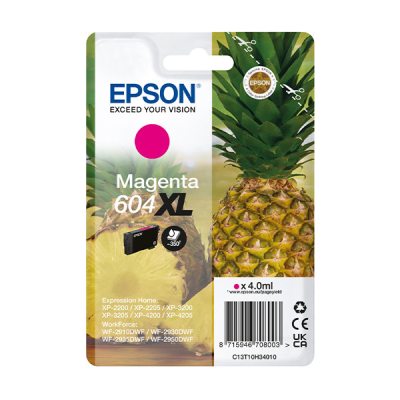 Epson 604XL Magenta 350 Sidor