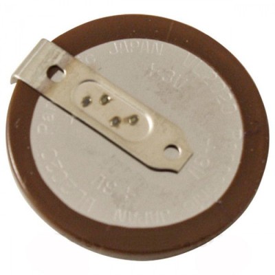 Batteri VL2020 uppladdningsbart knappcellsbatteri - 90 grader BMX, Ford, Ladrover mfl. Kräver lödning#2