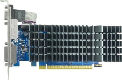 Asus GeForce GT 710 EVO Silent 2 GB GDDR5, VGA/DVI/HDMI, Low Profile, fläktlöst