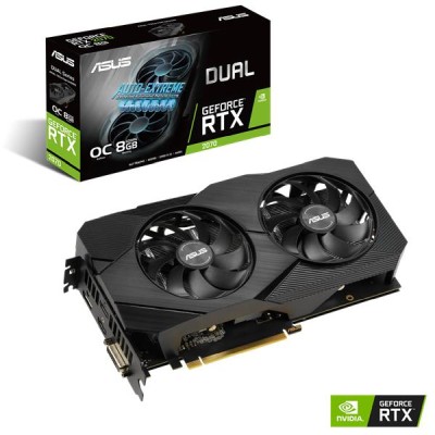 Asus GeForce RTX 2070 DUAL EVO OC V2 8 GB GDDR6, DVI/2xHDMI/DP#1