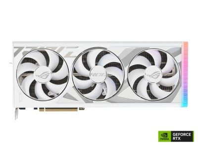 Asus GeForce RTX 4090 ROG STRIX White Edition 24 GB GDDR6X, 2xHDMI/3xDP, Aura Sync ARGB