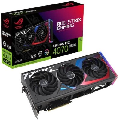 Asus GeForce RTX 4070 ROG Strix Super 12 GB GDDR6X, 2xHDMI/3xDP, Aura Sync RGB#1