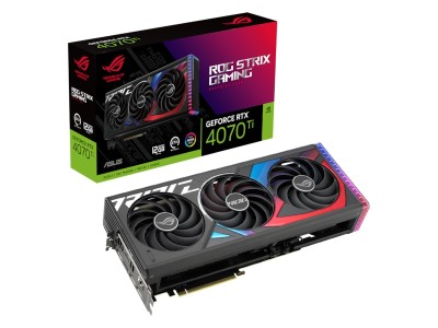 Asus GeForce RTX 4070 Ti ROG Strix 12 GB GDDR6X, HDMI/3xDP, Aura Sync RGB#1