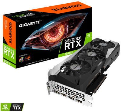 Gigabyte GeForce RTX 3070 Ti GAMING 8 GB GDDR6X, 2xHDMI/2xDP, RGB Fusion 2.0