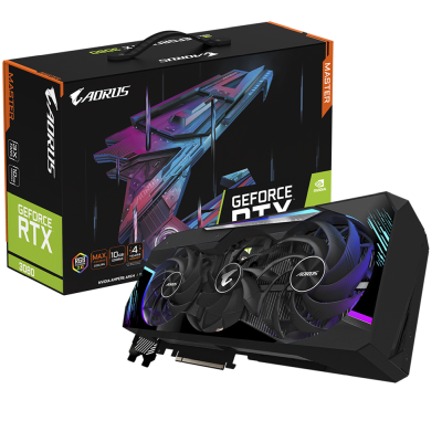 Gigabyte GeForce RTX 3080 AORUS MASTER 10 GB GDDR6X, 3xHDMI/3xDP, RGB Fusion 2.0#1