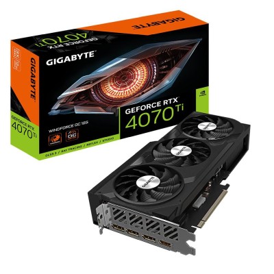 Gigabyte GeForce RTX 4070 Ti WINDFORCE OC 12 GB GDDR6X, HDMI/3xDP