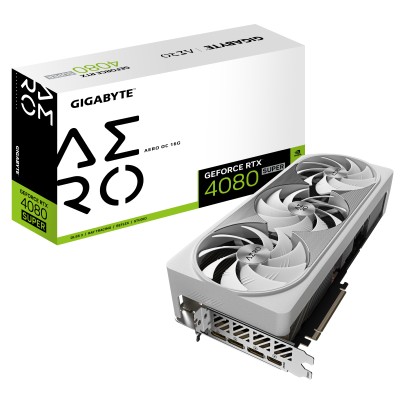 Gigabyte GeForce RTX 4080 SUPER AERO OC 16 GB GDDR6X, HDMI/3xDP, RGB Fusion