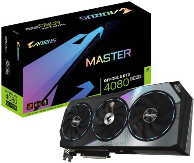 Gigabyte GeForce RTX 4080 SUPER AORUS MASTER 16 GB GDDR6X, HDMI/3xDP, RGB Fusion