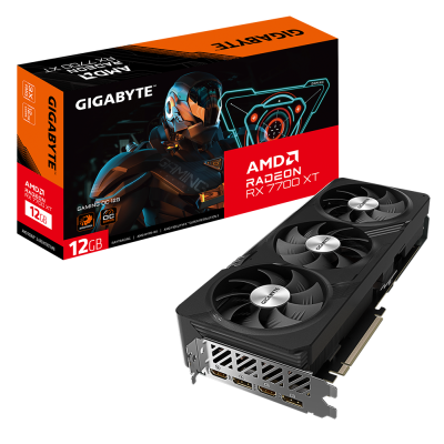 Gigabyte Radeon RX 7700 XT GAMING OC 12 GB GDDR6, 2xHDMI/2xDP, RGB Fusion#1