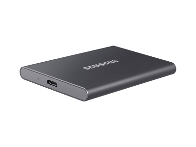 2 TB Samsung Portable SSD T7, USB-C 3.2, inkl. adapter för Typ A - Grå#3