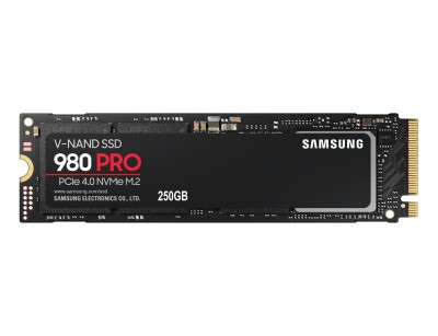 250 GB Samsung 980 PRO NVMe PCIe 4.0 SSD, MLC, M.2