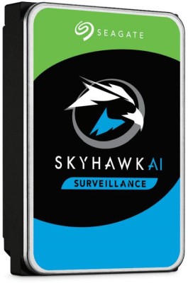 12 TB Seagate Skyhawk AI, 7200 rpm, 256 MB cache, SATA3, Surveillance med 3 års Seagate Rescue Data Recovery