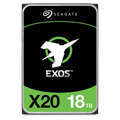 18 TB Seagate Exos X20, 7200 rpm, 256 MB cache, SATA3